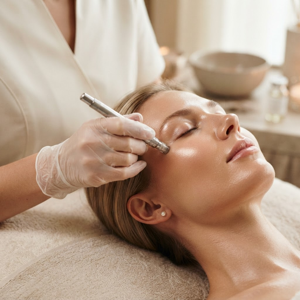 Premium aesthetic facial treatment